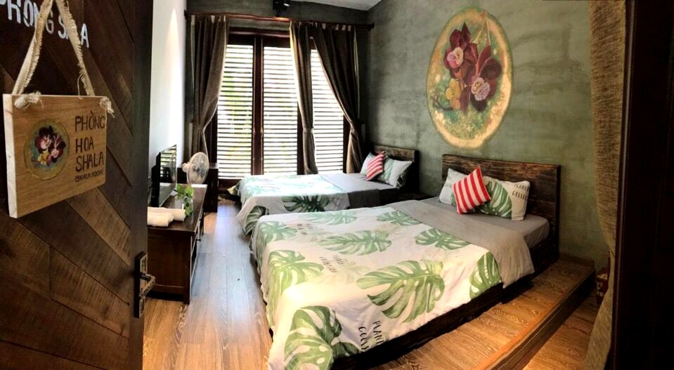 Phong cách tropical tại Mộc Homestay Quy Nhơn